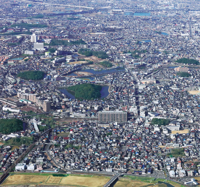 (写真)羽曳野市の全景