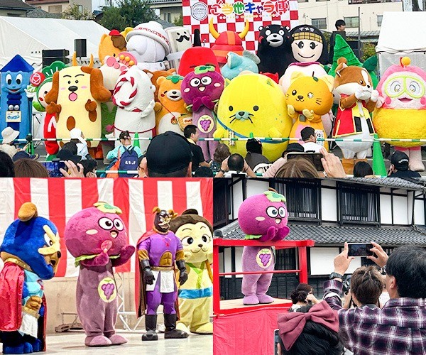 イベントに参加するつぶたん
