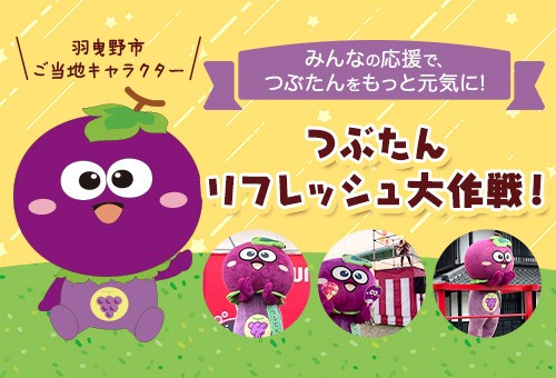 つぶたんリフレッシュ大作戦!