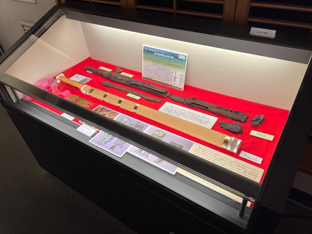 副葬品展示