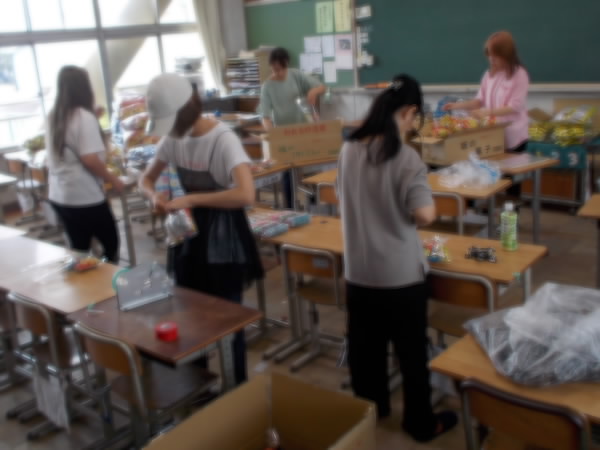 親子まつり準備のようす2