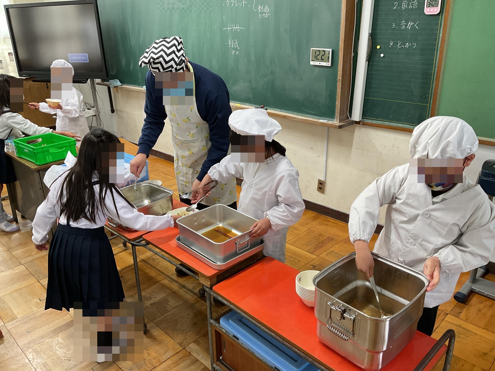 給食開始2