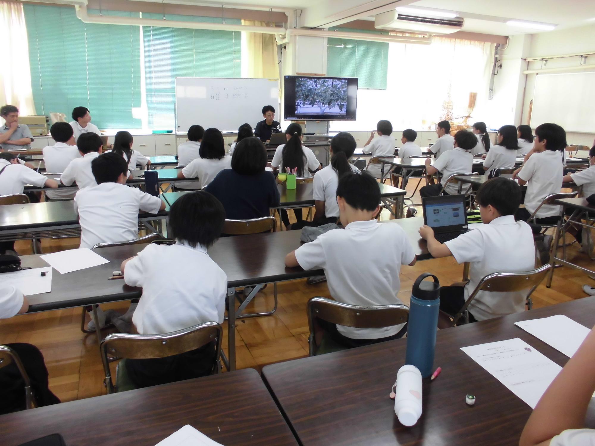 はにふタイム　農家の方の話