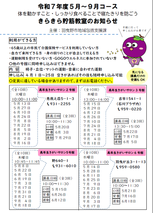 一般介護予防事業