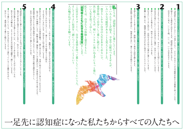 認知症希望宣言２