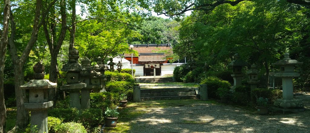 壷井八幡宮（新緑期）