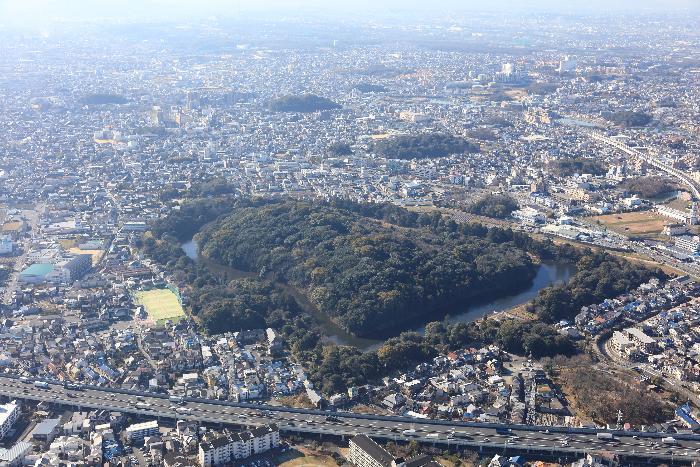 古市古墳群の応神天皇陵古墳