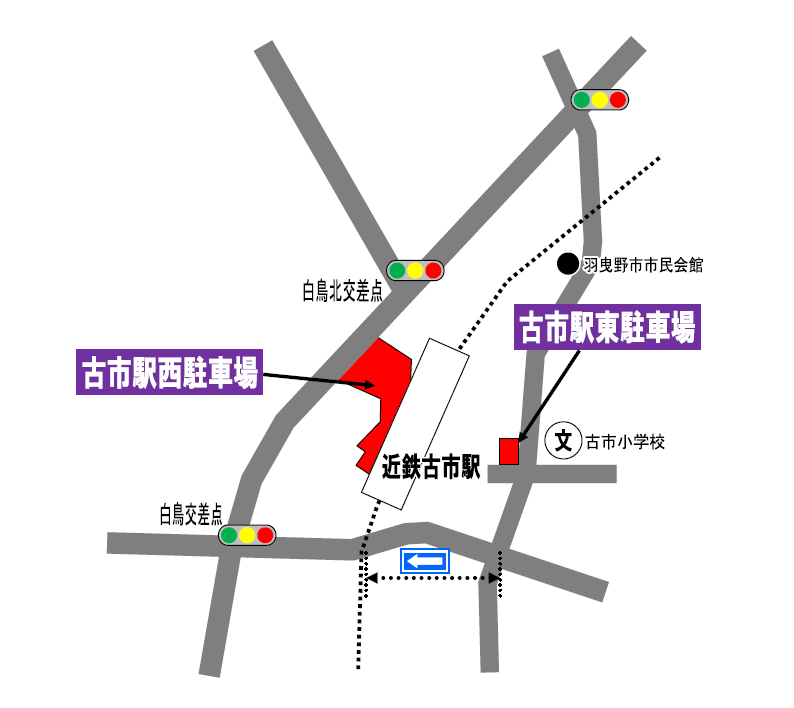 駐車場位置図