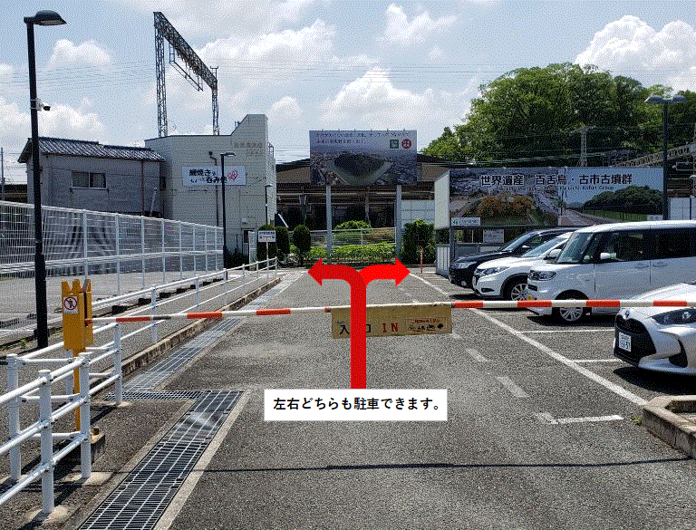 古市駅前西駐車場案内