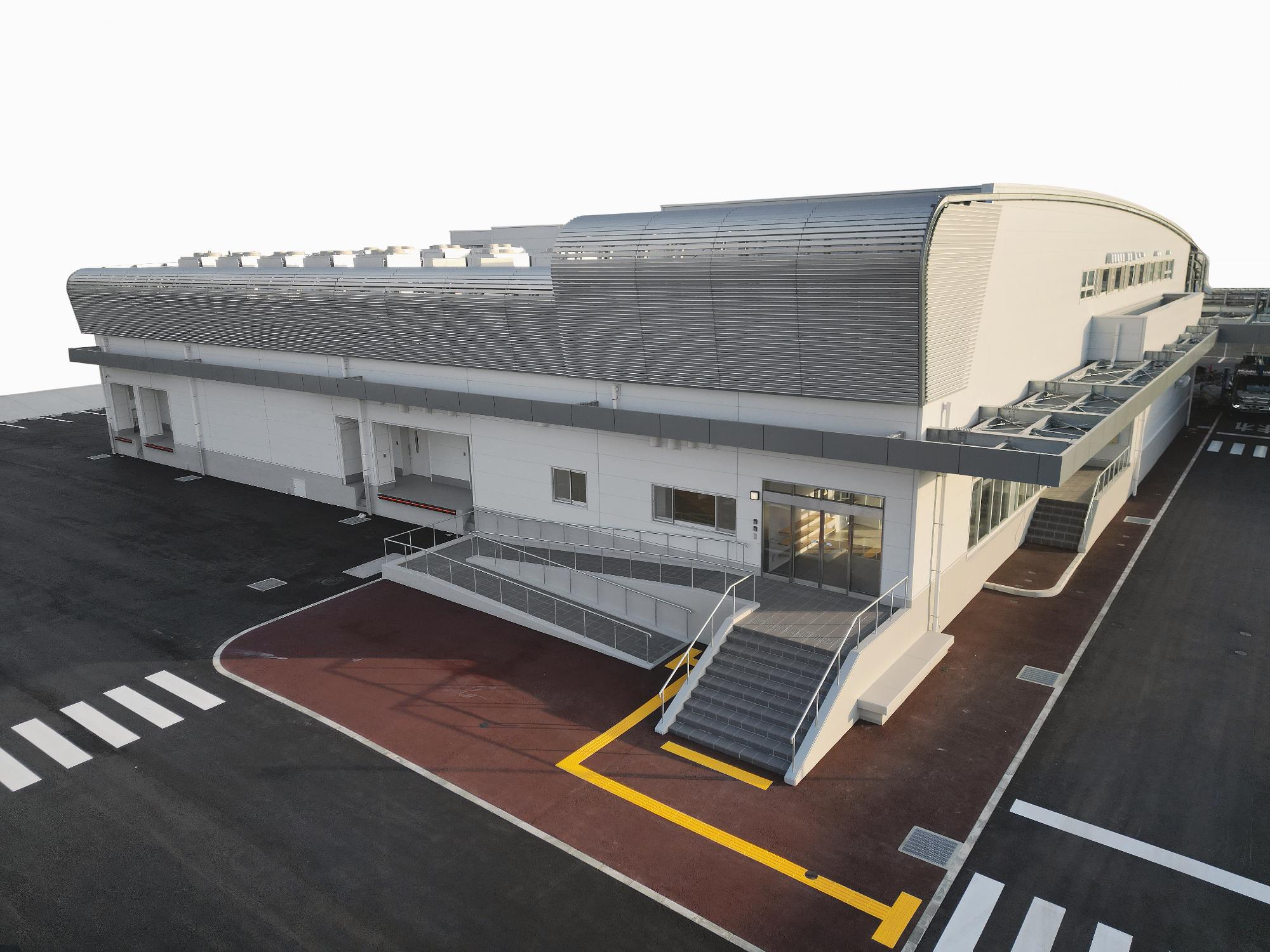 学校給食センター（北側）