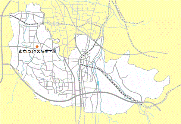市立義務教育学校地図
