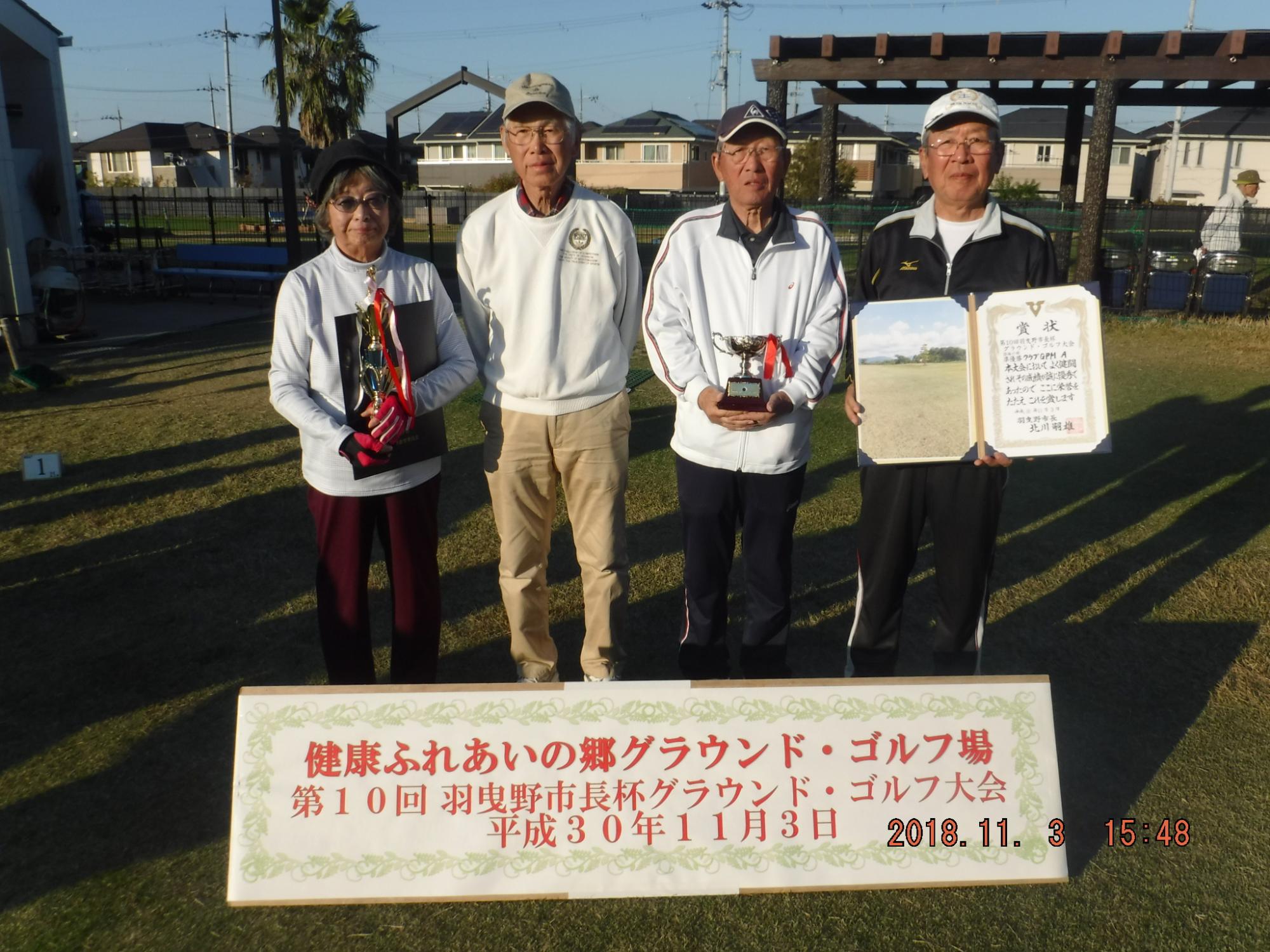 写真（団体準優勝）