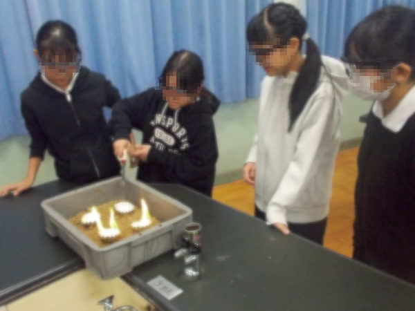中学校体験理科