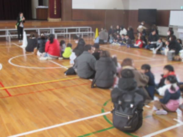 260220_体験入学で集合しているようす