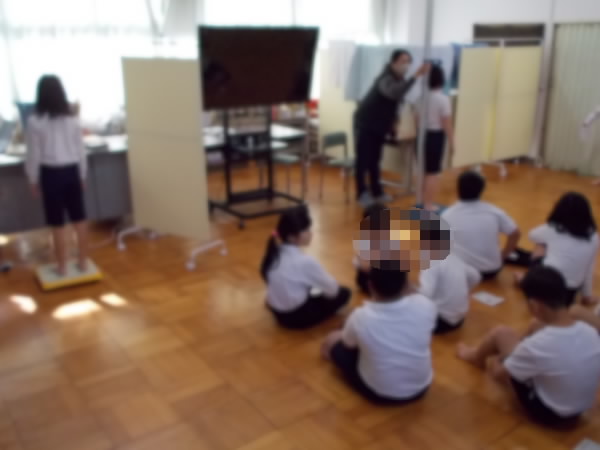 3年2測定のようす