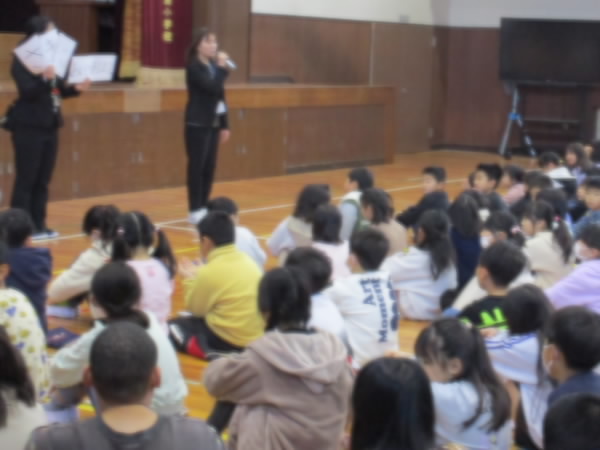 3学期始業式