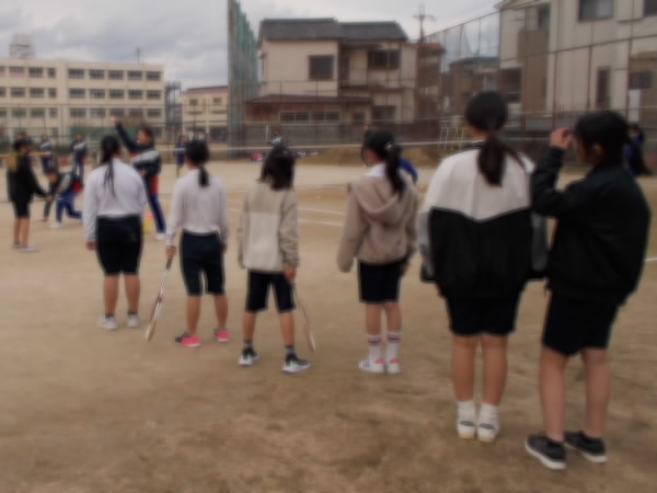 中学校体験テニス