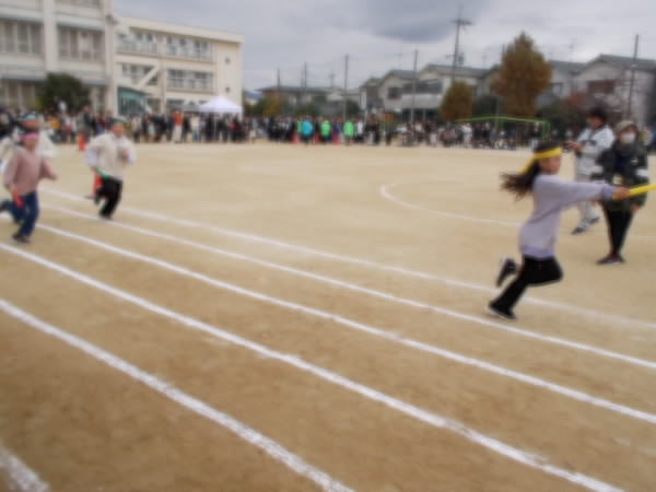 高学年のリレー