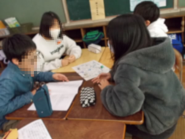 6年すごろくのようす
