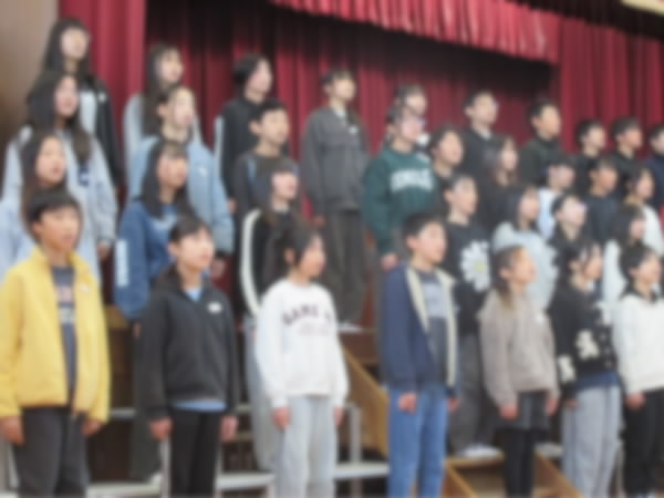 260312_お別れ集会6年生のようす2