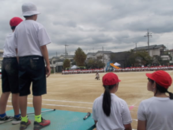 得点発表のようす