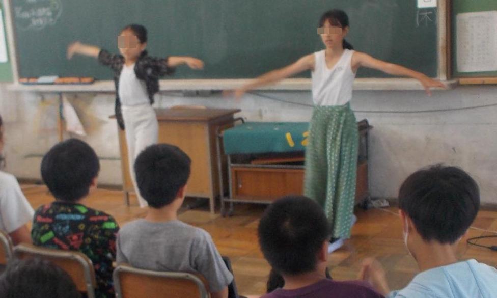 5年ダンス披露